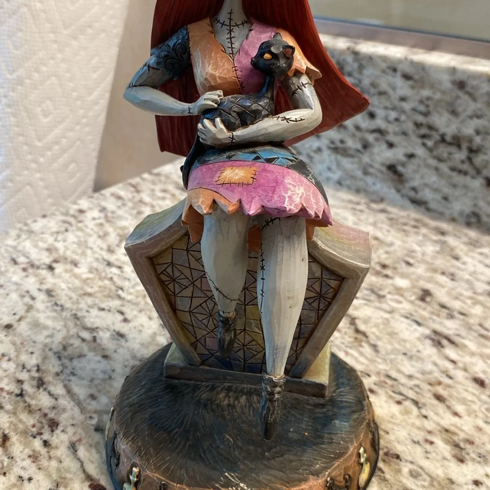 Disney Traditions Jim Shore Sally Smitten Seamstress Figure Nightmare Christmas - Picture 3 of 10